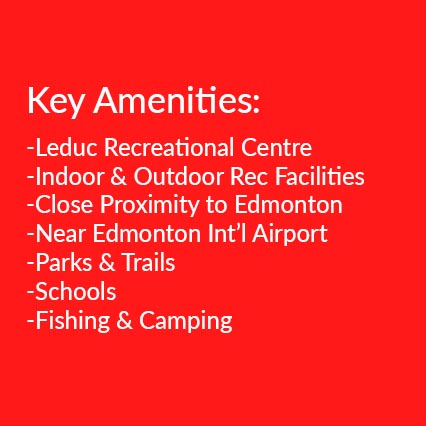 amenities in Leduc Alberta