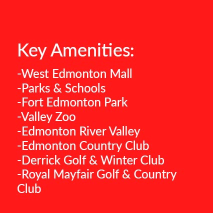 amenities in West Edmonton